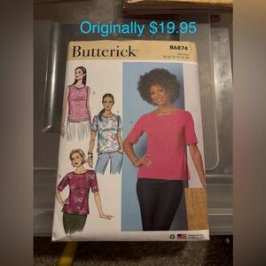Butterick Women's Top Sewing Pattern